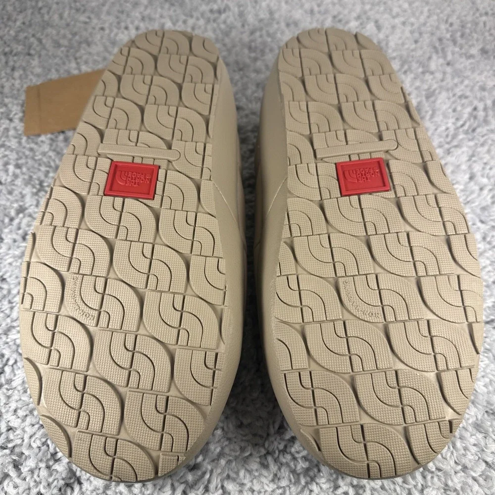 The North Face ThermoBall Traction Mule Leather Mushroom Grey Mens 9/Womens 11